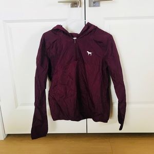 PINK Maroon Anorak